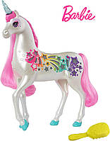 Барби Дримпопия Мерцающий единорог Barbie Dreamtopia Brush 'n Sparkle Unicorn