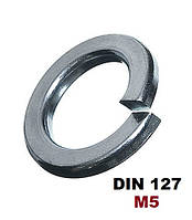 М5 Гровер Оцинкованный (DIN 127)