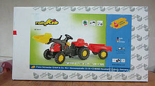 Трактор педальний із причепом і ковшем Rolly Toys 23127, фото 2