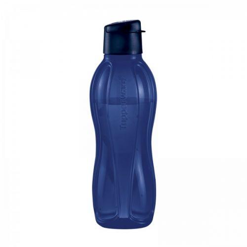 Еко-пляшка (1л) з клапаном, синій