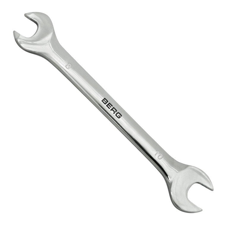 Ключ ріжковий Berg двосторонній 8 х 10 мм (48-102)