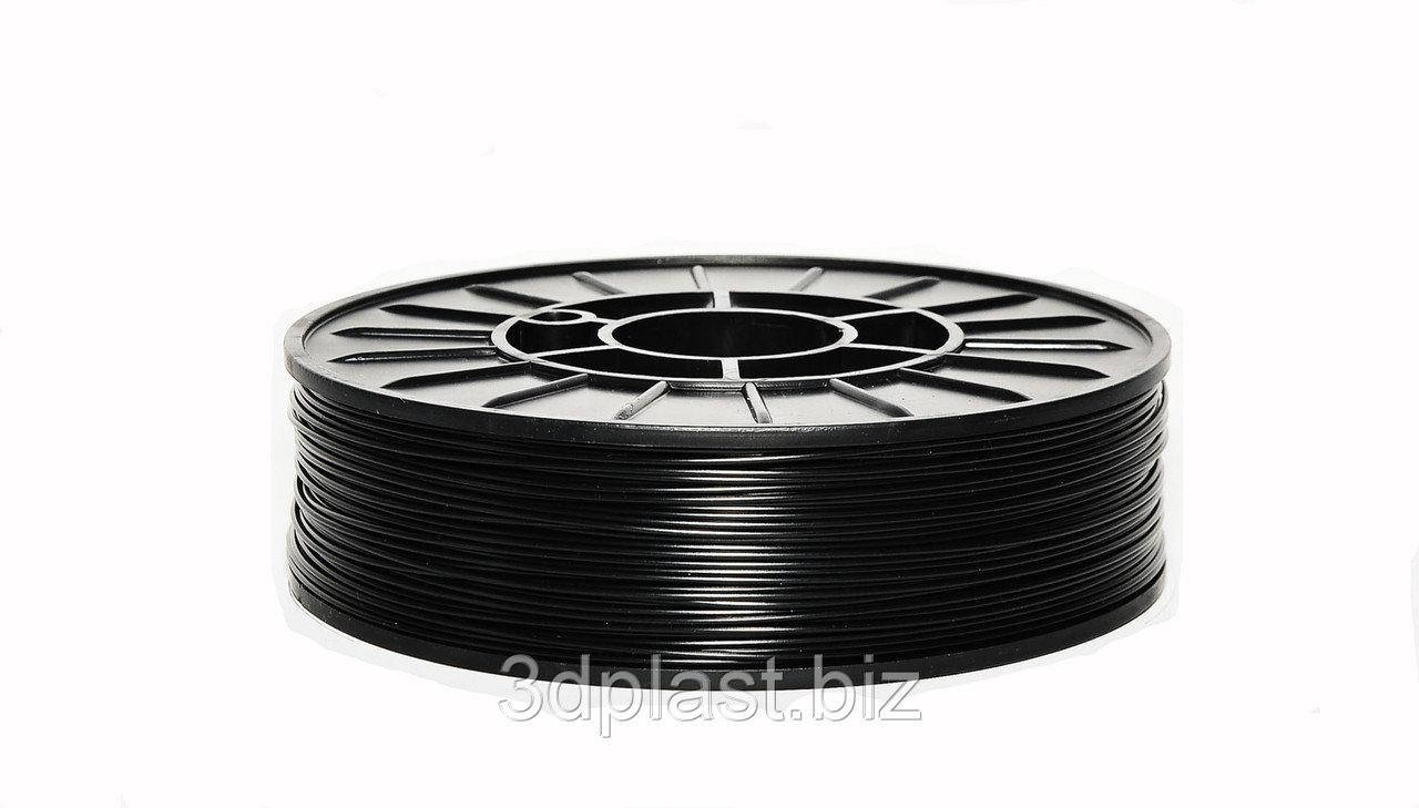 Нить ABS-пластик для 3D-принтера, 1.75 мм, черный 2,5 кг, чёрный - фото 1 - id-p571682420
