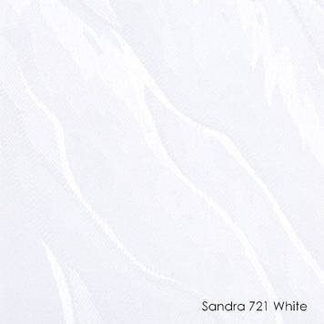 Вертикальні жалюзі Sandra-721 white