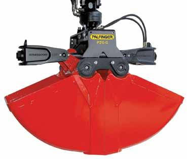 Грейфери 200-650 літрів, важкої серії з горизонтальним циліндром