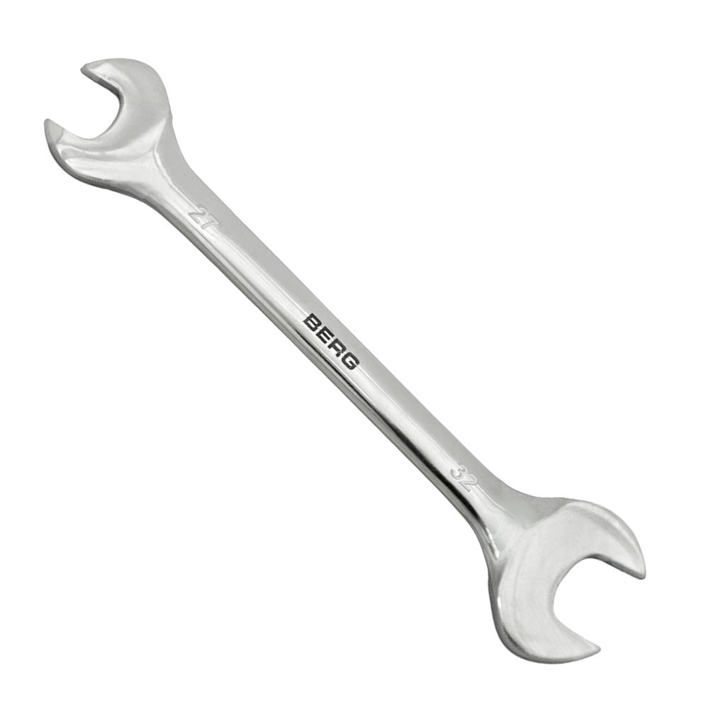 Ключ ріжковий Berg Cr-V двосторонній 27 х 32 мм (48-118)