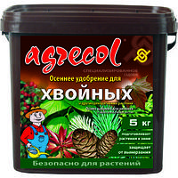 Осеннее удобрение для хвойных Agrecol 5 кг NPK 0-0-25+Mg12+S19