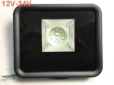 Світлодіодний лінзований прожектор LEON SL-50Lens 50W 12-24V DC 6400K IP65 Код.59634, фото 1