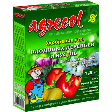 Добриво Agrecol для фруктових дерев, 1.2 кг.