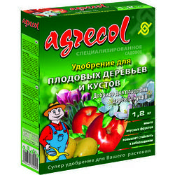 Добриво Agrecol для фруктових дерев, 1.2 кг.