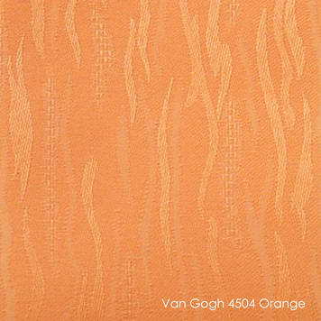 Вертикальні жалюзі Vangogh-4504 orange