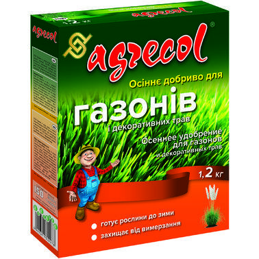 Добриво Agrecol осіннє для газону, 1 кг