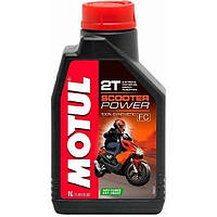 Масло 2Т (синтетика) Scooter POWER 1Л. "MOTUL" Made in France (Оригинал)