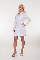 Нарядный женский медицинский халат габардин размер:40-52