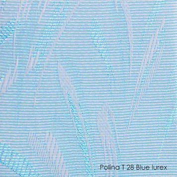 Вертикальні жалюзі Polina-28 blue lurex