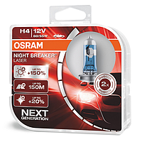 Автолампы Osram H4 Night Breaker LASER NG +150% 55W 12V PX26d HardDuopet (64193NL-HCB)