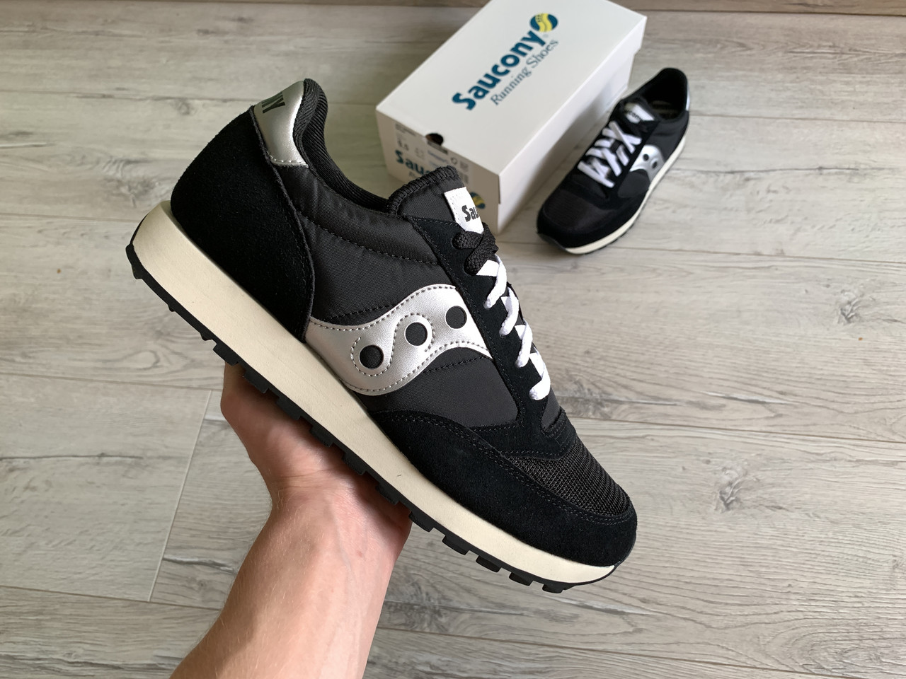 Чоловічі оригінальні кросівки Saucony Jazz Original Vintage Black/White
