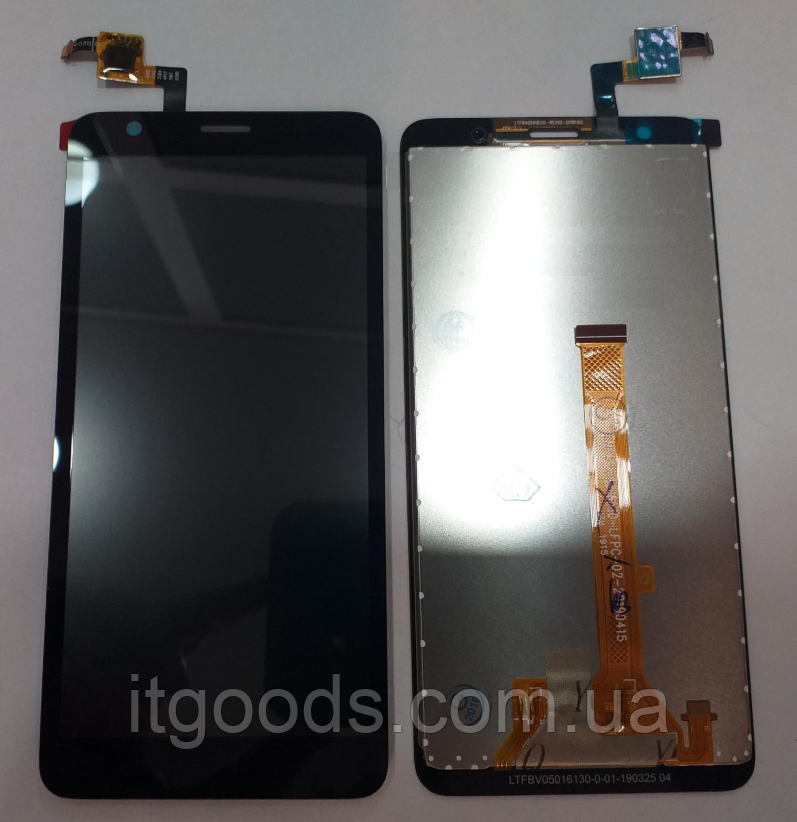 Оригінальний дисплей (модуль) + тачскрін (сенсор) для ZTE Blade A3 2019 | Blade L8 (чорний колір)