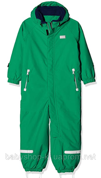 Зимовий комбінезон LEGO Wear(Данія) для хлопчика 98, 104 см відрядний зелений однотонний
