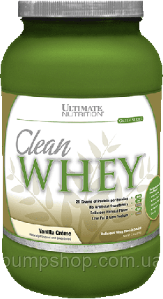 Чистий Протеїн ізолят на стевії Ultimate Nutrition Clean Whey 910 г, фото 2