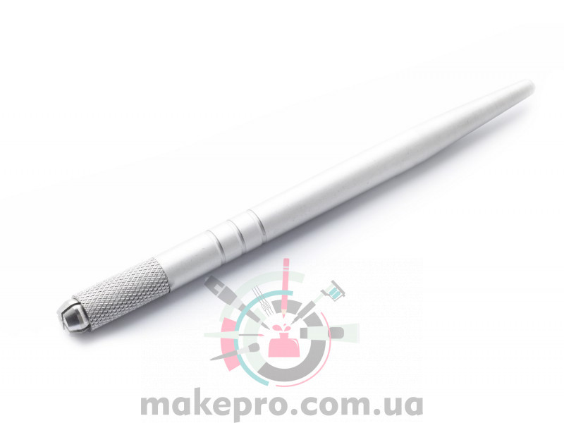 Маніпула для мікроблейдингу одностороння (срібна), фото 1