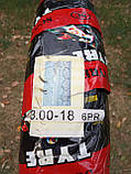 Мотошина 3,00-18 з камерою SC-TYRE Мото резина 18 Шина на мотоцикл, фото 2