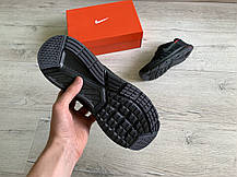 Чоловічі кросівки Nike Zoom Flyknit Max Black Red чорні з червоним, фото 6