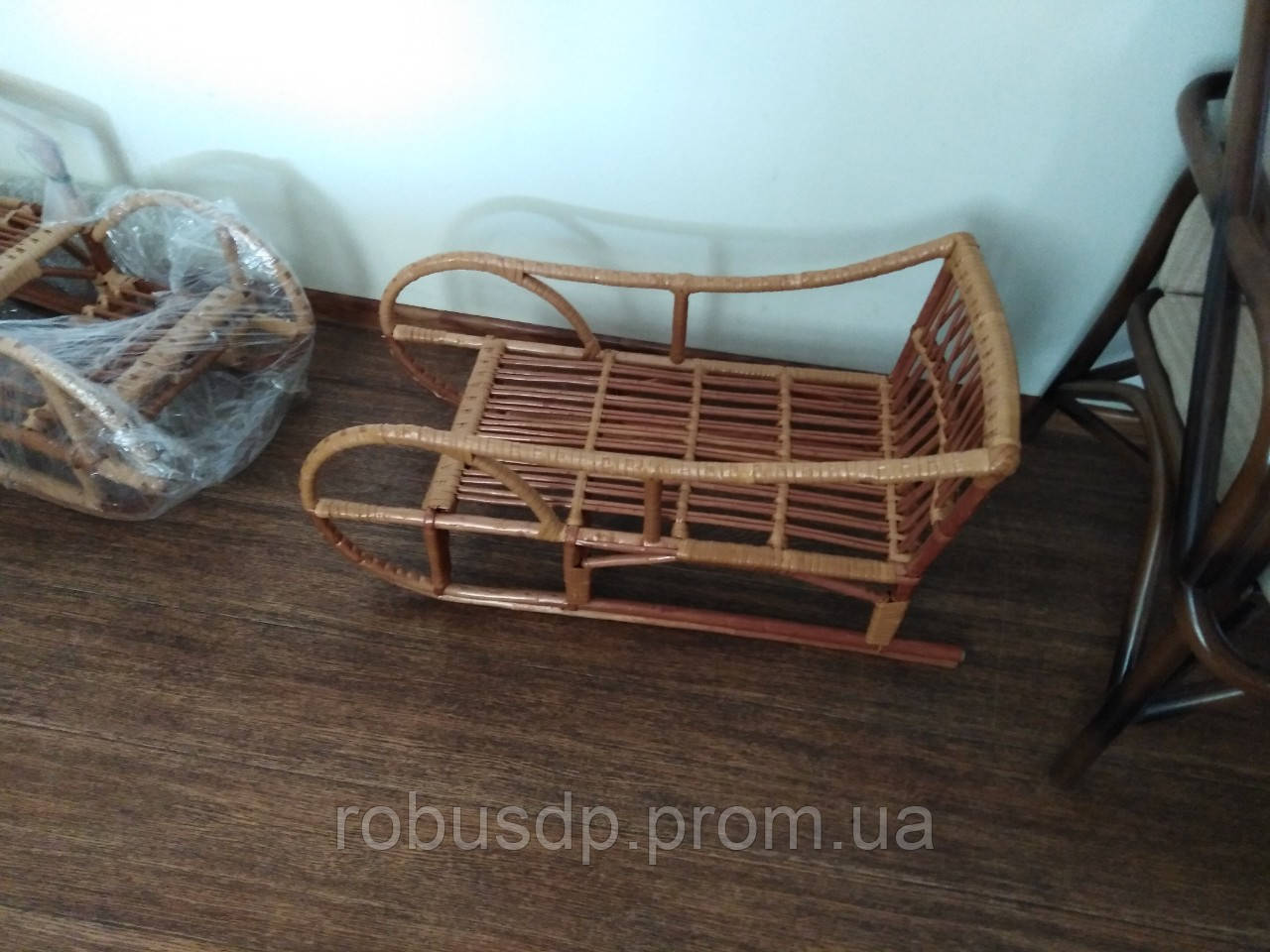 Санки дитячі з лози No1 - фото 1 - id-p67722583