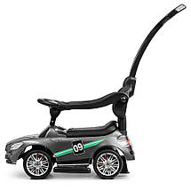 Толокар Bambi (M 4074LS-11) Сірий (фарбування), MP3, Mercedes AMG, фото 4