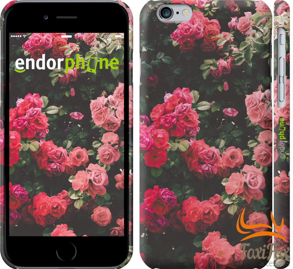 Ексклюзивний чохол для iphone 6 Кущ з трояндами "