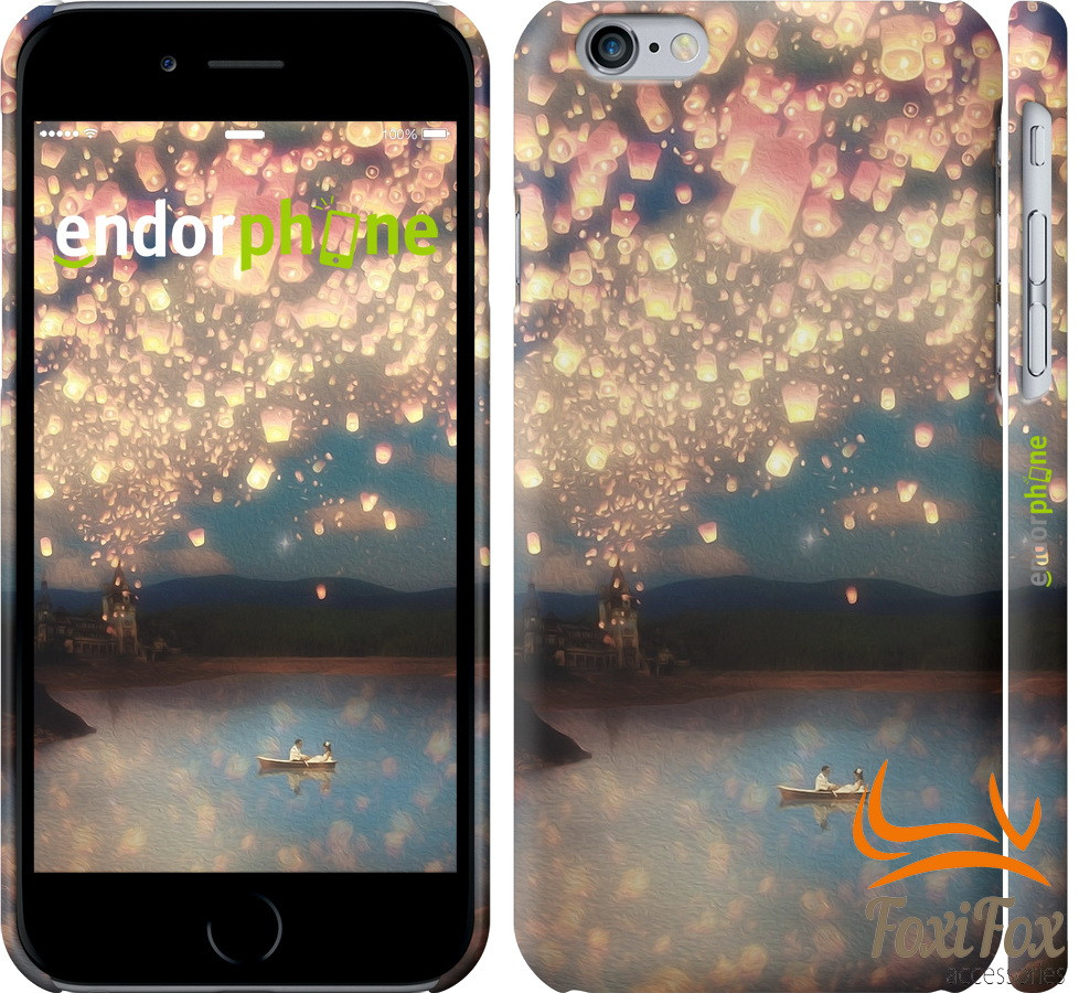 Чохол для Apple iPhone 6 " Небесні ліхтарики "