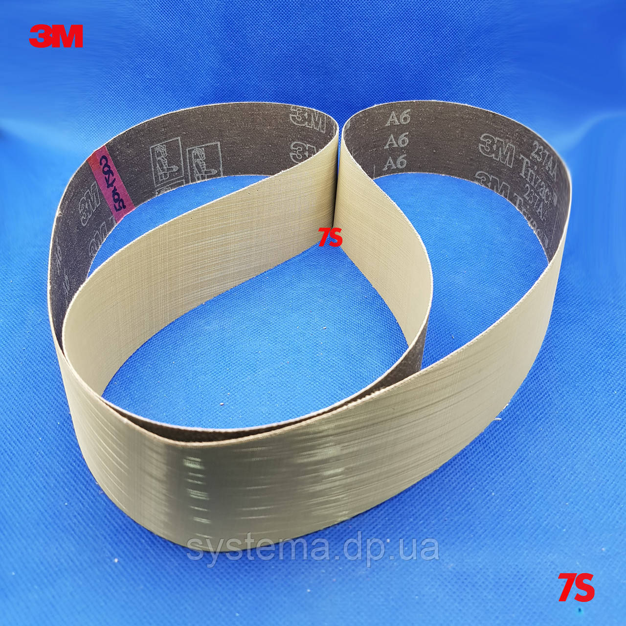 3M™ Trizact™ 237AA - Шліфувальна стрічка для гріндер а 50x1200 мм, A06 (Р2500)