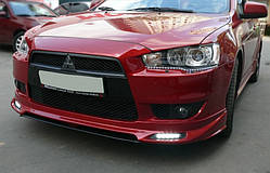 Накладка переднього бампера Zodiик-Style Mitsubishi Lancer X (2007-)