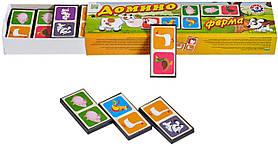 Доміно дитяче "Ферма" 3312 Технокомп