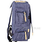 Рюкзак Qiaopai міської 18 л синій 50332, фото 5