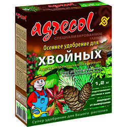 Добриво Agrecol осіннє для хвойних, 1 кг