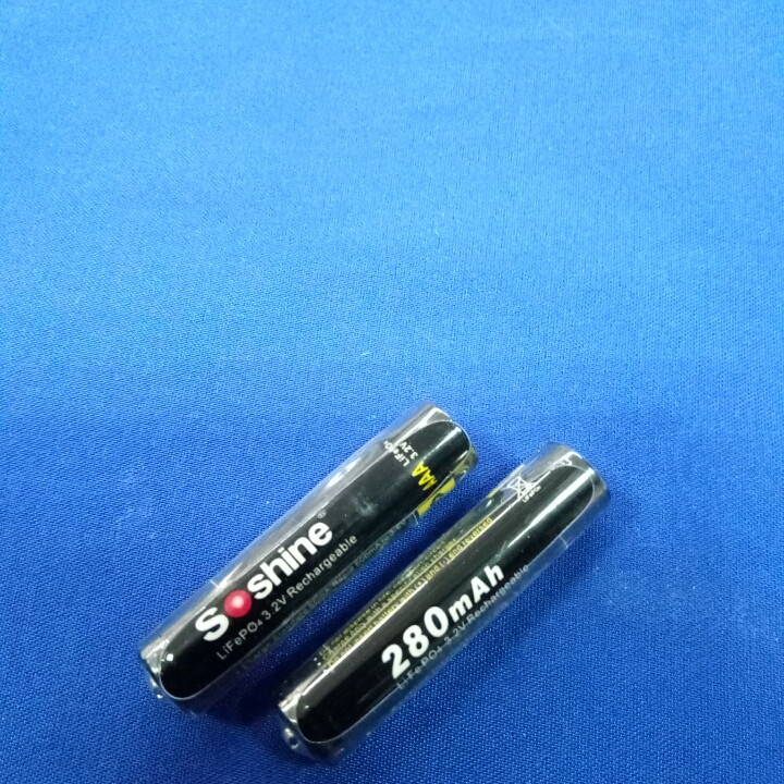 Акумулятор Soshine 10440-3.2-280 3,2 V 280mAh Life ( ААА ), фото 1