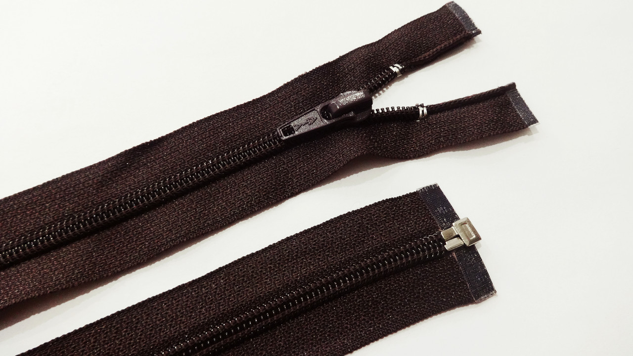 Блискавка спіральна No 5 роз'ємна 50 см 1 бігунок, фото 1