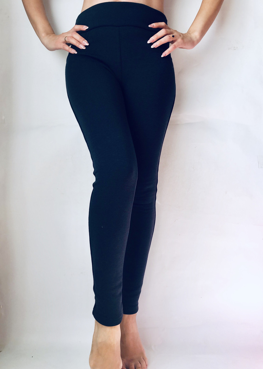 Сині жіночі лосини НА МЕХУ (норма) No10/2