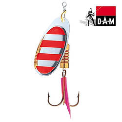 Блешня D•A•M EFFZETT® SPINNER STANDARD №4 10гр (колір - red stripes)