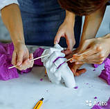 Набір для створення 3D зліпка рук Руки закоханих подарунок, фото 8