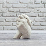 Набір для створення 3D зліпка рук Руки закоханих подарунок, фото 9