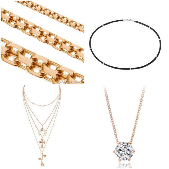 Цепочки, подвески, каучуковые шнурки, чокеры Xuping Купить недорогую ...