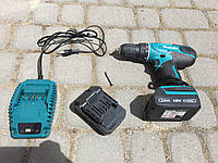 Аккумуляторный шуруповёрт Makita DF457DWE (18v, 2 аккумулятора в комплекте )