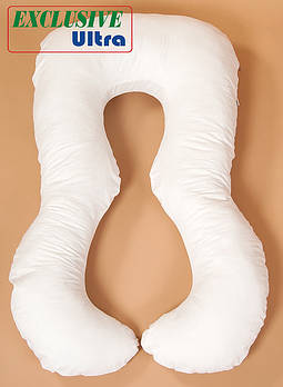 Подушка для вагітних Ultra Exclusive, Наволочка (на вибір) в комплекті