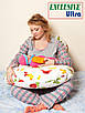 Подушка для вагітних Ultra Exclusive, Наволочка (на вибір) в комплекті, фото 3