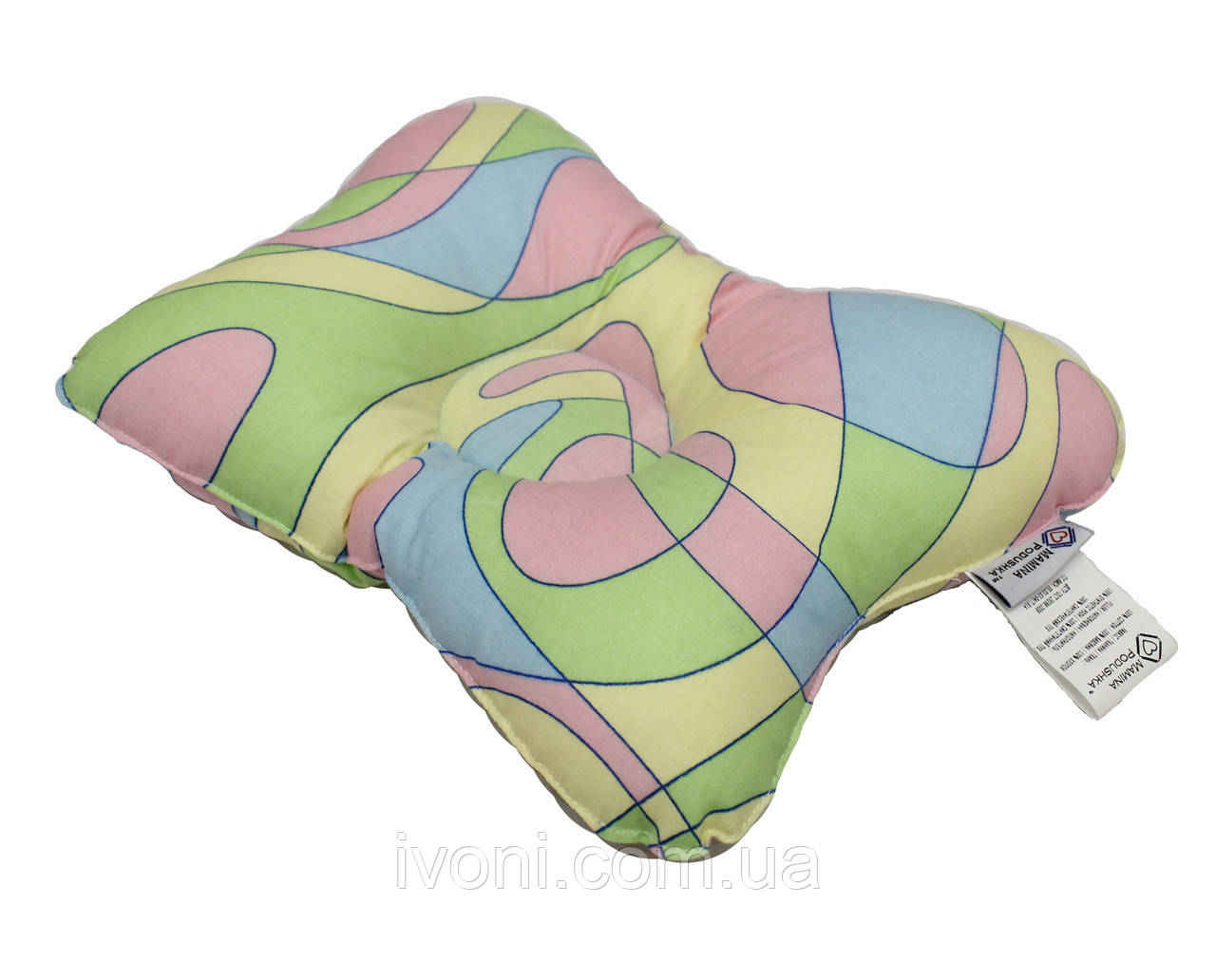 Подушка для немовлят ортопедична Exclusive Butterfly ("Метелик")
