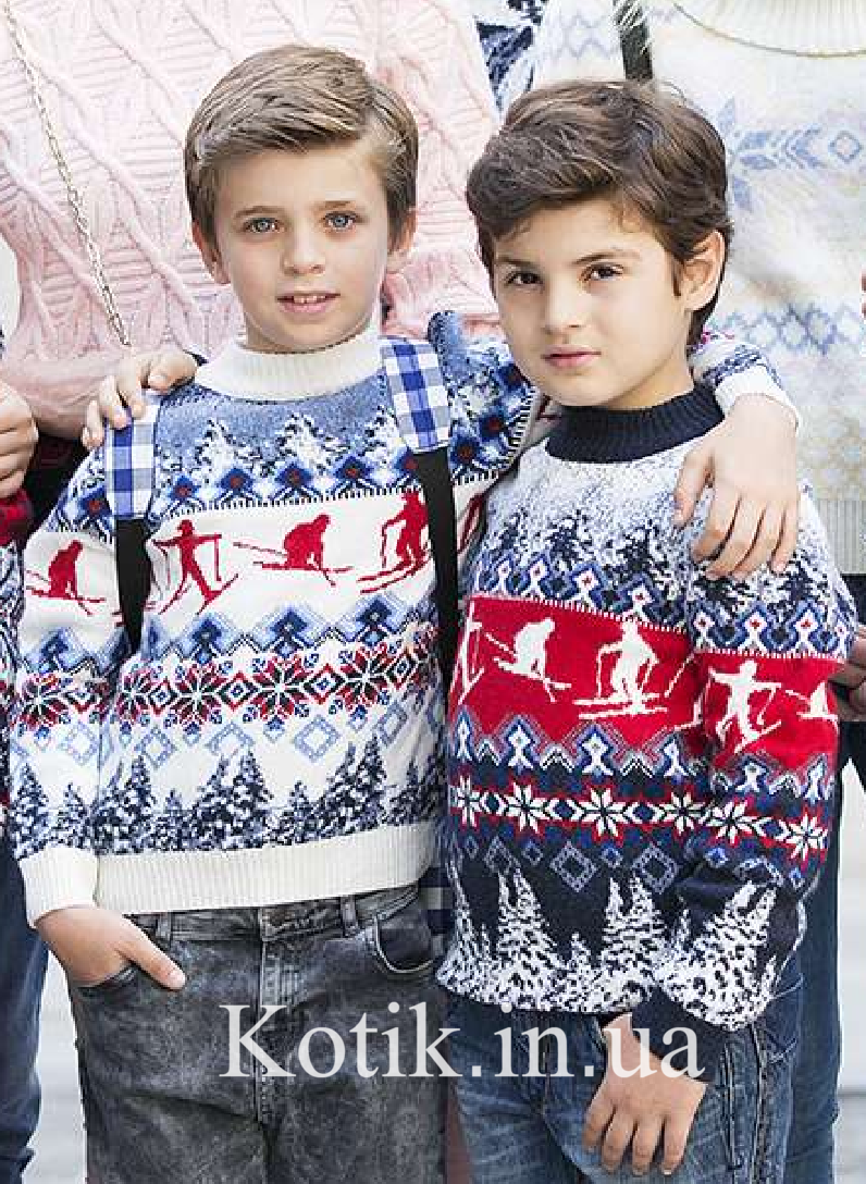 Светр дитячий Pulltonic Skiers, фото 1