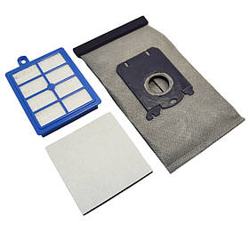 Набір мішок ET1 S-BAG, фільтр НЕРА EFS1W і фільтр мотора CP9260/01 для пилососа Philips