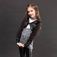 Болеро дитяче для дівчинки GABBI Мода Чорний на зріст 122 (10432)