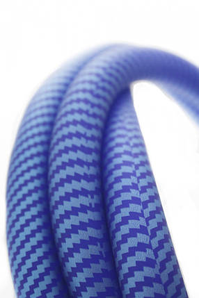 Шланг силіконовий карбон синій, фото 1